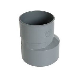 Reduction pvc à coller exter excentrée diamètre m125/f100 mm nicoll