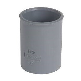 Manchon à butée pvc ff à coller diamètre 100 nicoll