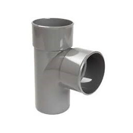 Culotte pvc mff à coller 87°30 diamètre 100 mm nicoll