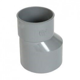 Reduction pvc à coller exter excentrée diamètre m100/f50 mm nicoll