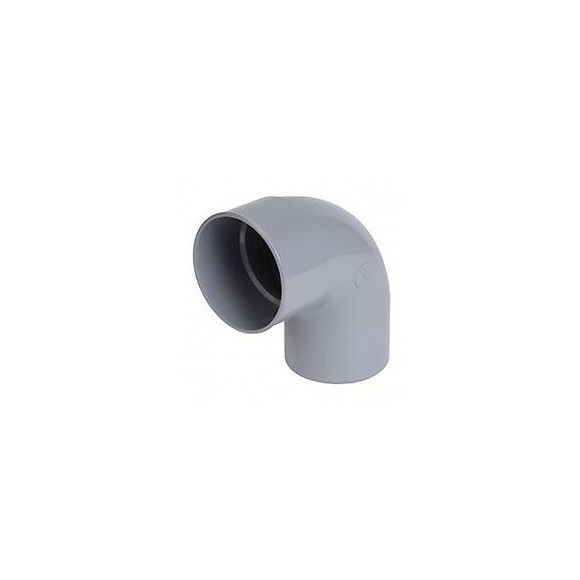 Coude pvc mf à coller 87°30 diamètre 125 mm nicoll