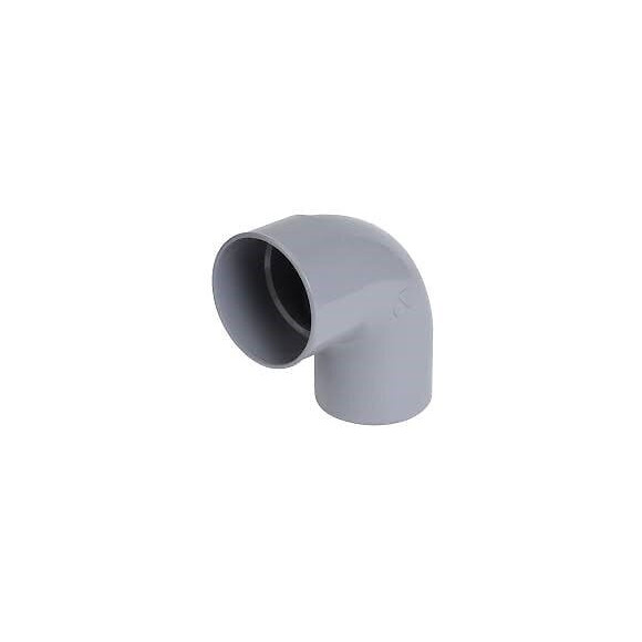 Coude pvc mf à coller 87°30 diamètre 100 mm nicoll