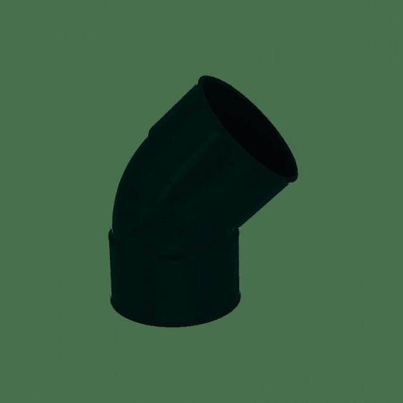 Coude pvc ff à coller 45° diamètre 100 mm nicoll