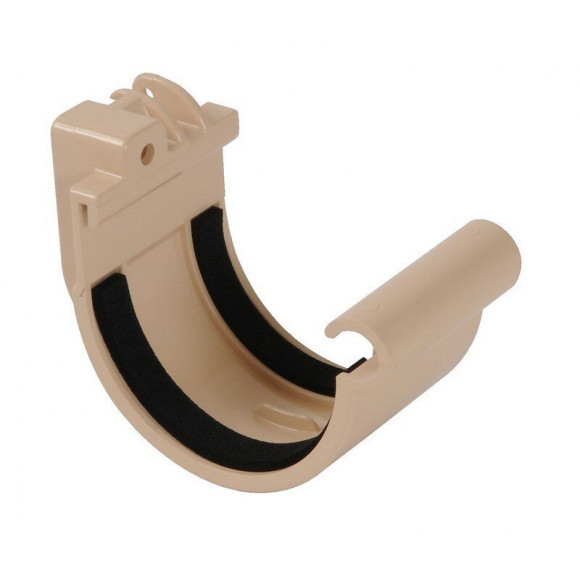 Jonction gouttière pvc sable diamètre 16 cm nicoll
