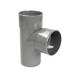 Culotte pvc mff à coller 87°30 diamètre 125 mm nicoll