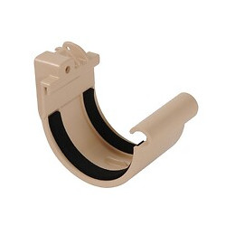Jonction gouttière pvc sable diamètre 16 cm nicoll