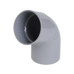 Coude pvc mf à coller 67°30 diamètre 100 mm nicoll