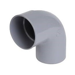 Coude pvc mf à coller 87°30 diamètre 100 mm nicoll