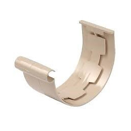 Jonction gouttière pvc sable diamètre 25 cm nicoll