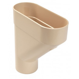 Jambonneau pvc sable m diamètre 80mm nicoll