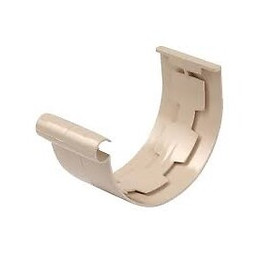 Jonction gouttière pvc sable diamètre 25 cm nicoll