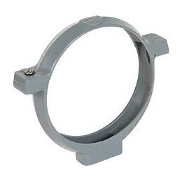 Collier à bride diamètre 80 mm gris nicoll