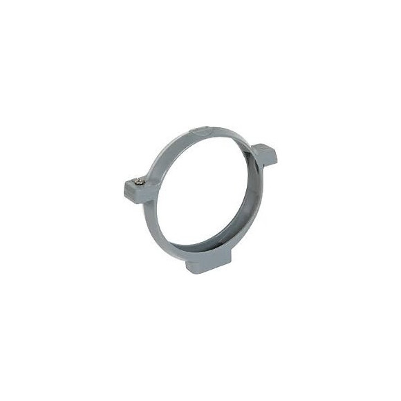Collier à bride diamètre 80 mm gris nicoll