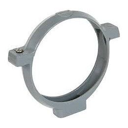 Collier à bride diamètre 80 mm gris nicoll