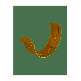 Jonction gouttière pvc gris diamètre 25 cm nicoll