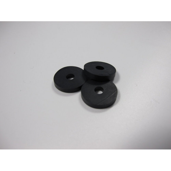 20 rondelles feutre fixation plaque en polycarbonate