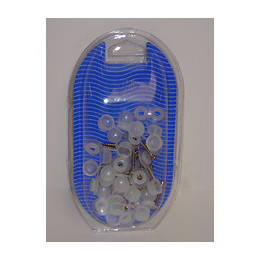 Kit 10 fixations plaque toiture onde micro