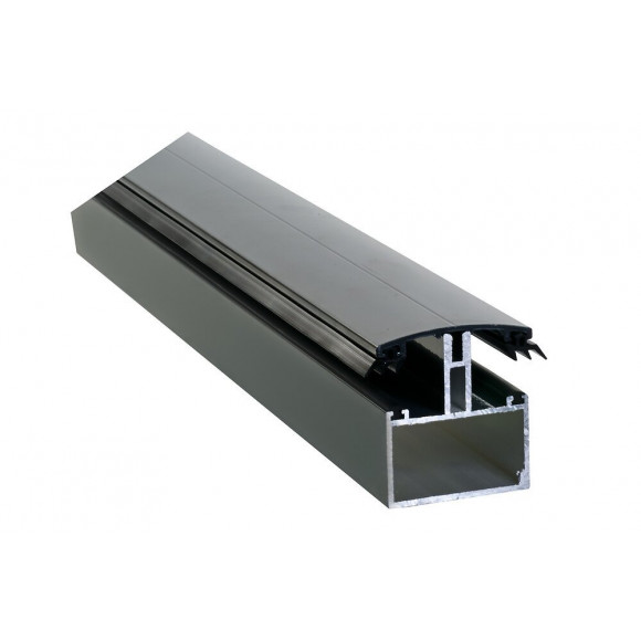 Profil porteur jonction 16/32mm gris 4m