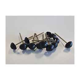 50 pointes toiture bitume noires