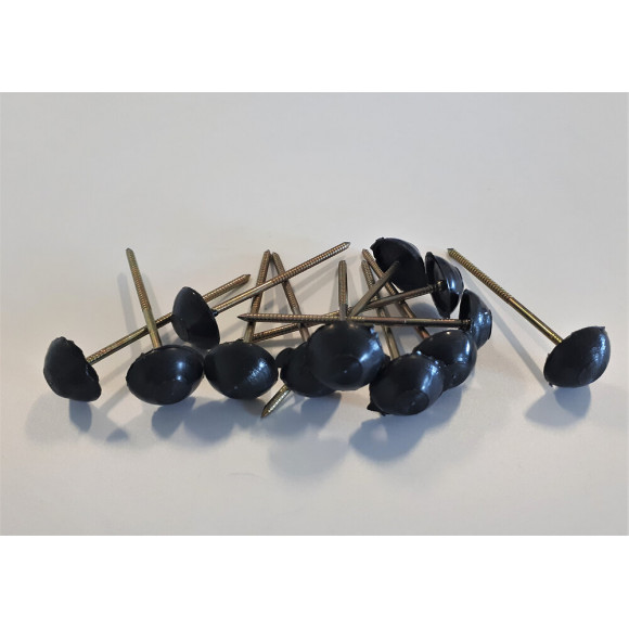 50 pointes toiture bitume noires