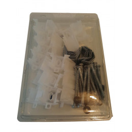 20 fixations pour plaques simple peau nervuré