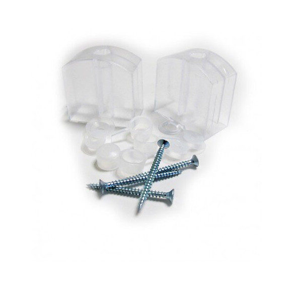 Kit 10 fixations plaque toiture onde PO