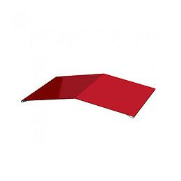 Faitière pour plaque ondulée galvanisée Lg.2100mm