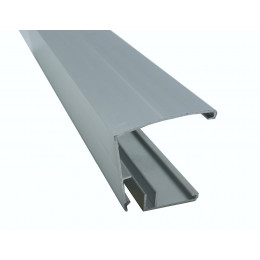 Profil vissable bordure 16/32mm aluminium 3m