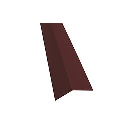 Bris de gouttière brun rouge 120cm