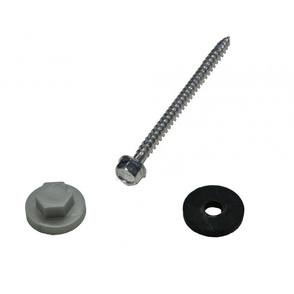 Kit de 50 fixations pour profil vissable 32mm aluminium