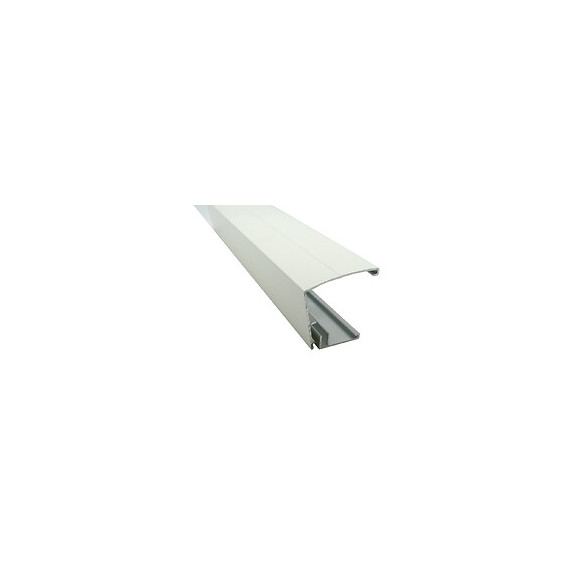 Profil vissable bordure 16/32mm blanc 3m