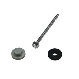 Kit de 50 fixations pour profil vissable 32mm aluminium