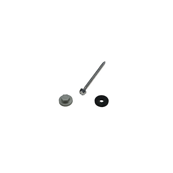 Kit de 50 fixations pour profil vissable 32mm aluminium