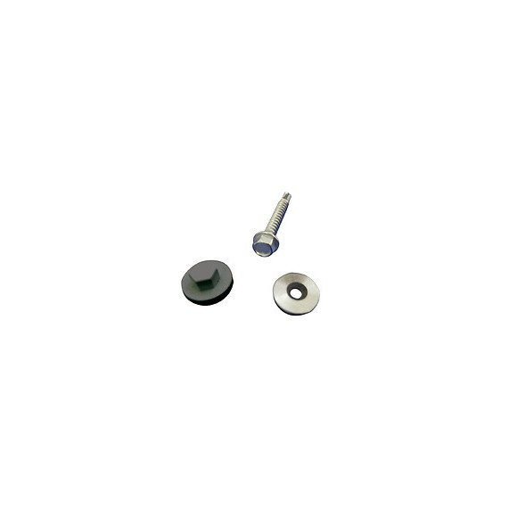 Kit de 40 fixations pour profil porteur gris