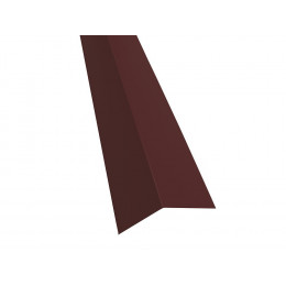 Bris de gouttière brun rouge 120cm