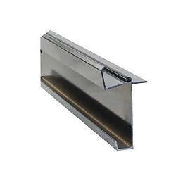 Kit faîtage inférieur gris 4m