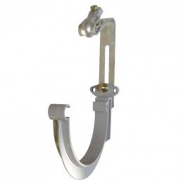 Crochet bandeau dév.250 gris étrier galva monté