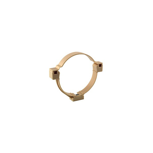 Collier de fixation sans vis D.80 sable