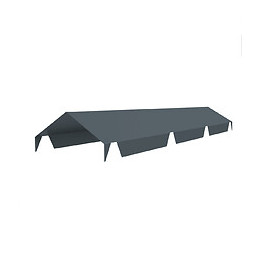 Faitage plaque acier gris 2.10m