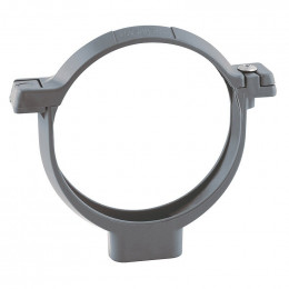 Collier de fixation à vis D.80 gris