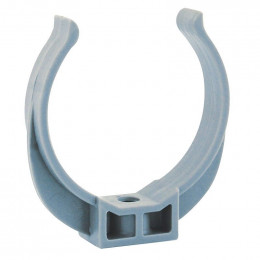 Collier de fixation à vis D.80 gris en sachet 5pcs