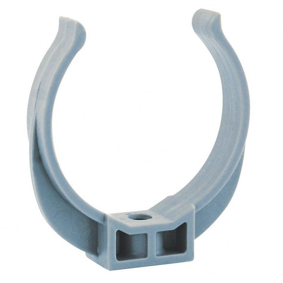 Collier de fixation à vis D.80 gris en sachet 5pcs