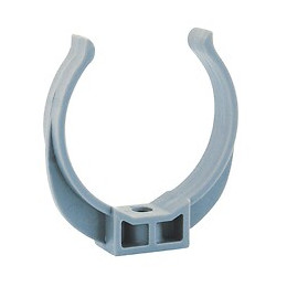 Collier de fixation à vis D.80 gris en sachet 5pcs