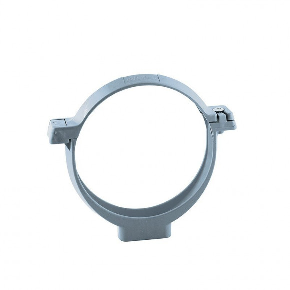 Collier de fixation à vis D.100 gris