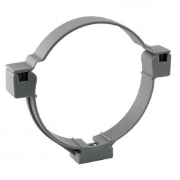 Collier de fixation sans vis D.80 gris