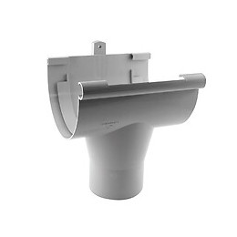 Naissance centrale gouttière ronde dév.330 gris