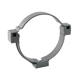 Collier de fixation sans vis D.80 gris