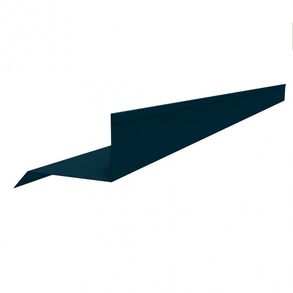 Rive contre mur bleu 2.10m