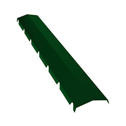 Faitière pour plaque nervurée vert Lg.2100mm