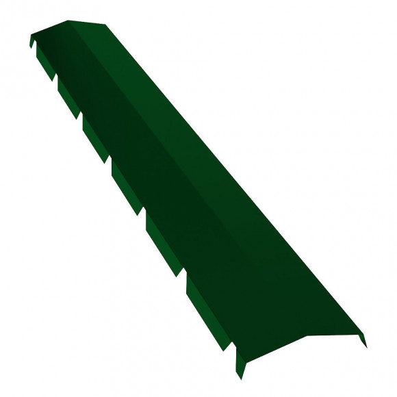 Faitière pour plaque nervurée vert Lg.2100mm